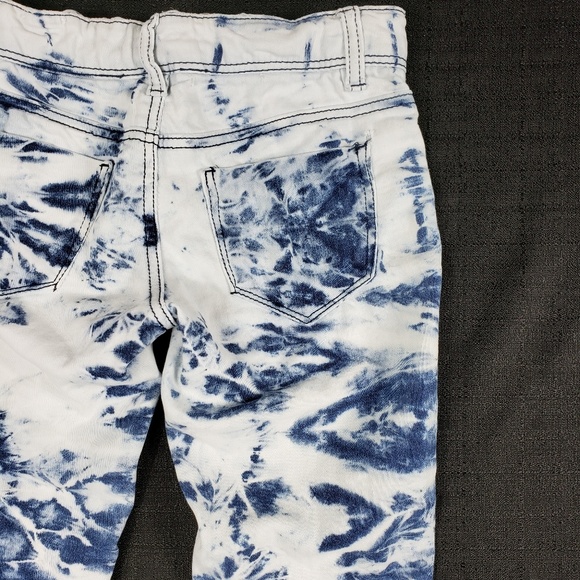 BONGO Girls Acid Washed Jegging Jeans - Picture 4 of 6